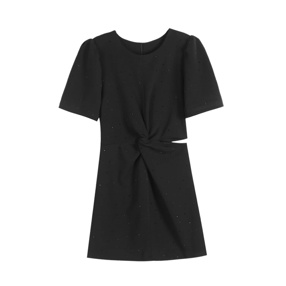 简约百搭通勤风气质连衣裙8831060