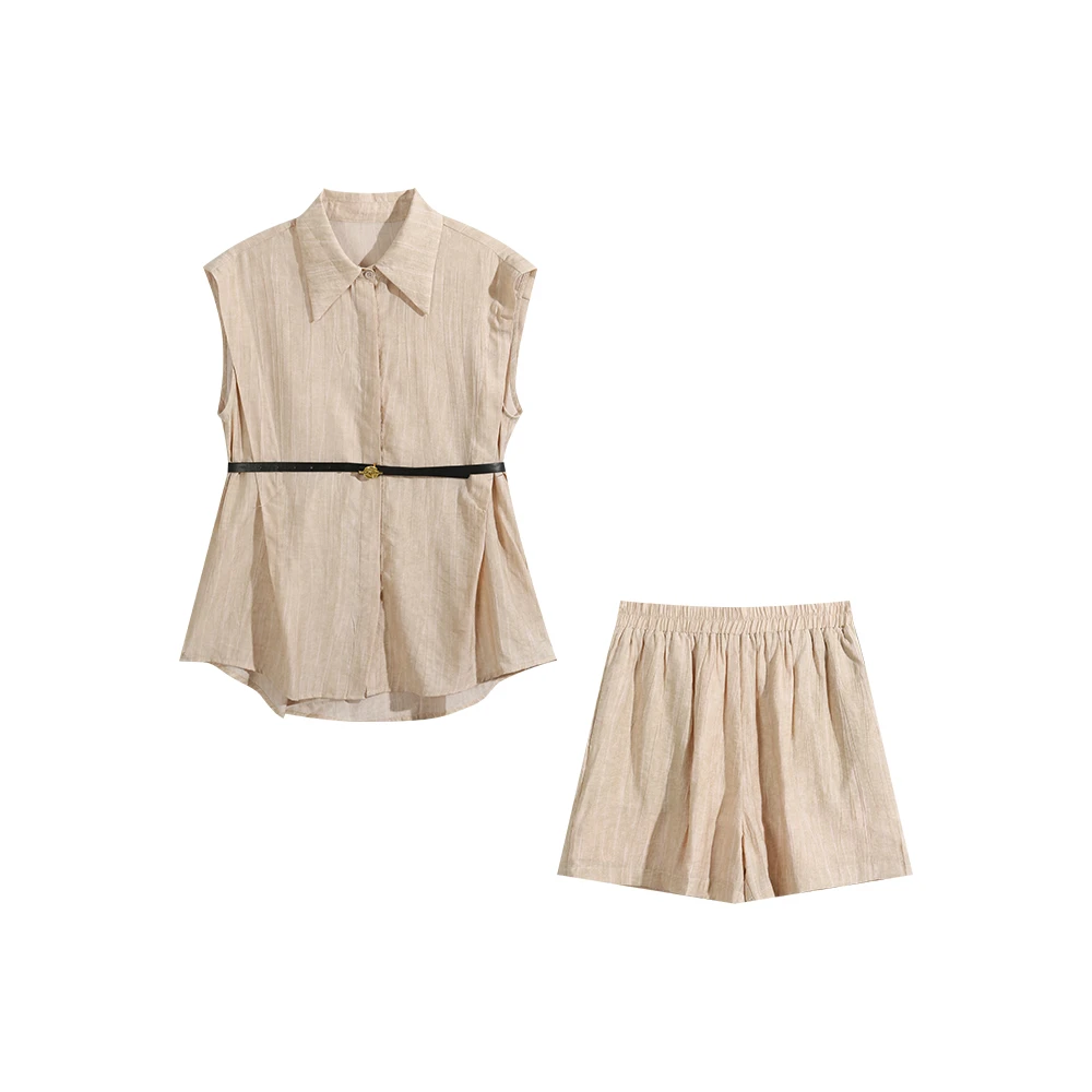 2024夏新款气质休闲时尚套装女86A085