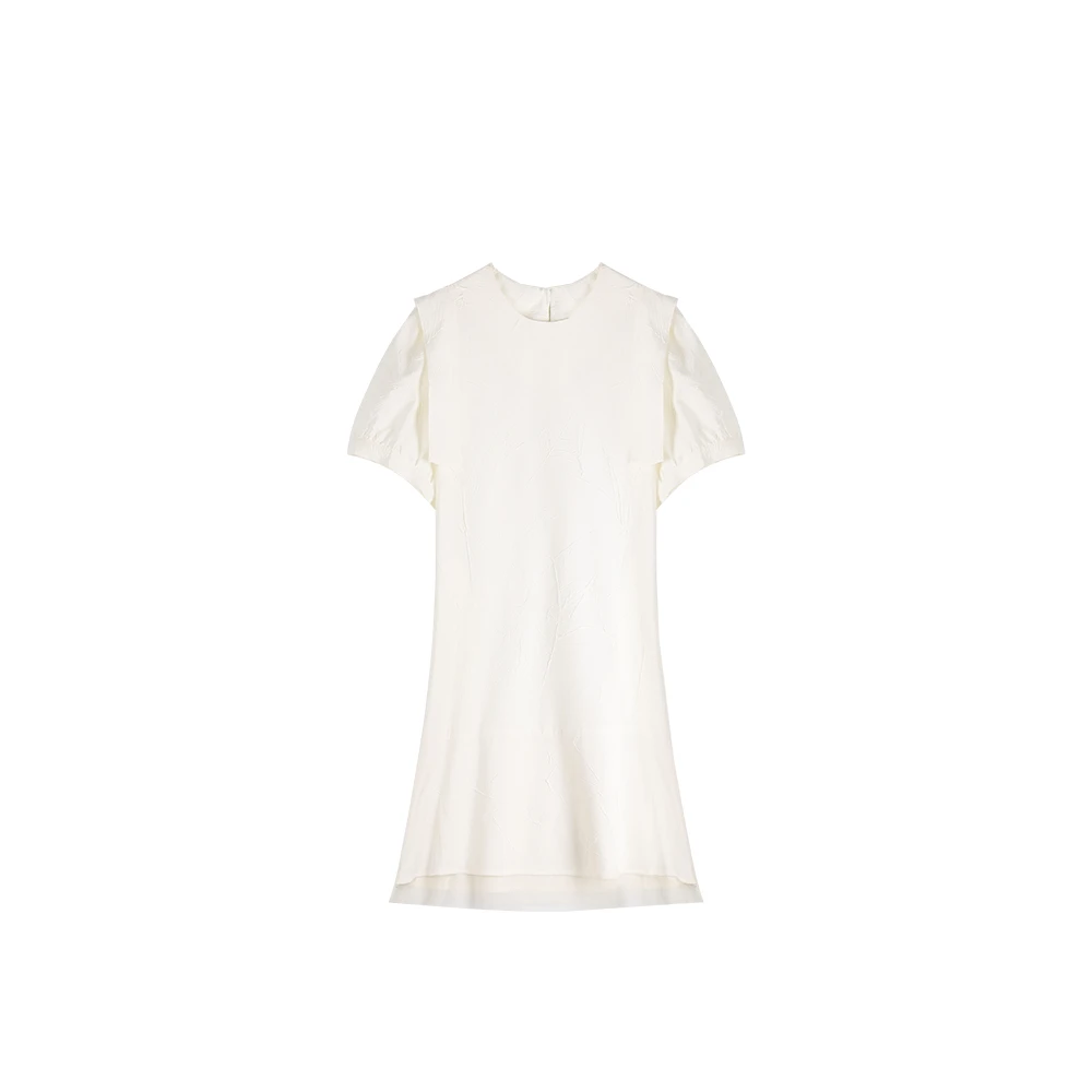 夏季新款简约高级感通勤风气质连衣裙899931