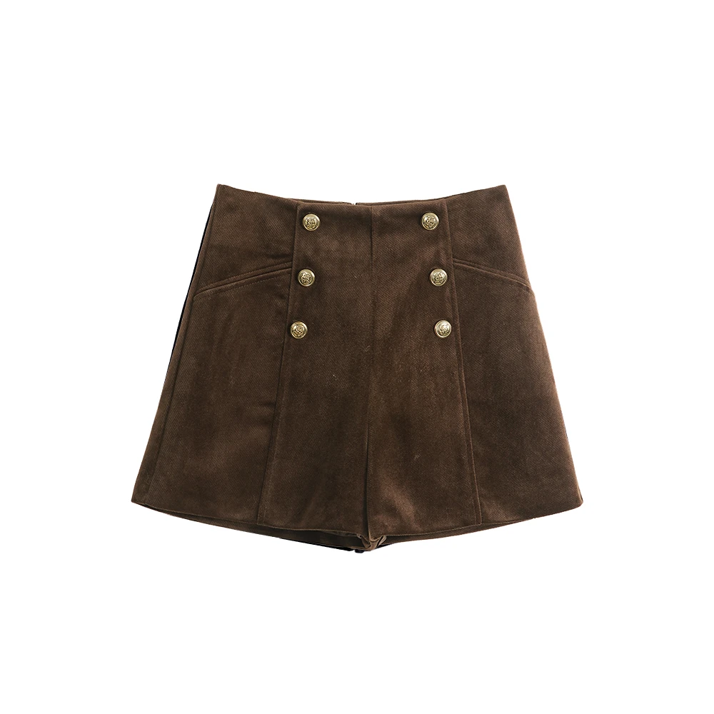 2024夏季时尚宫廷风加厚短裤1865257