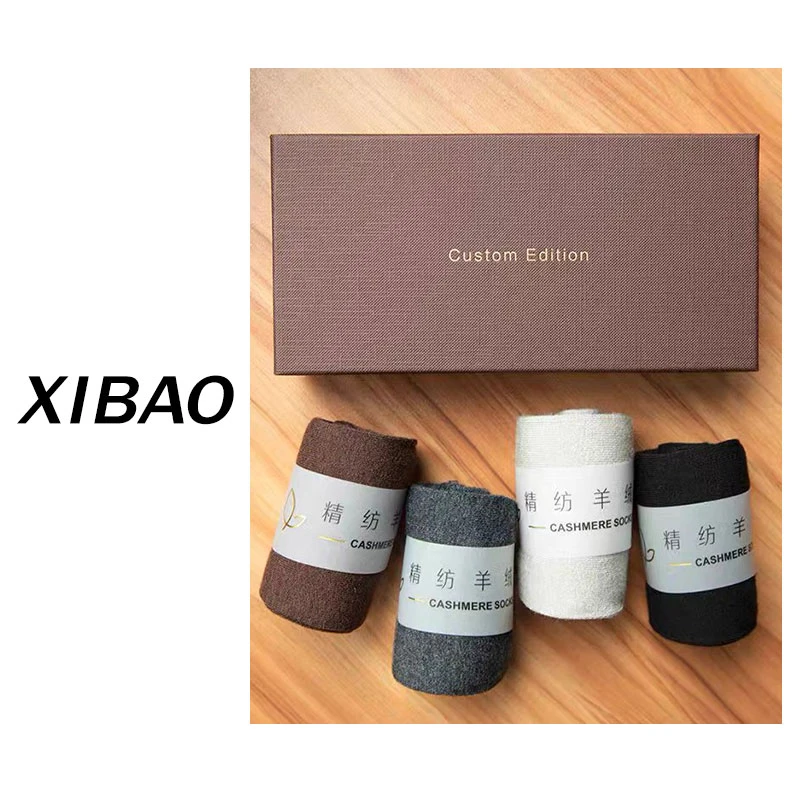 祺祺专属【高端羊 绒袜】精纺羊 绒礼盒四双装