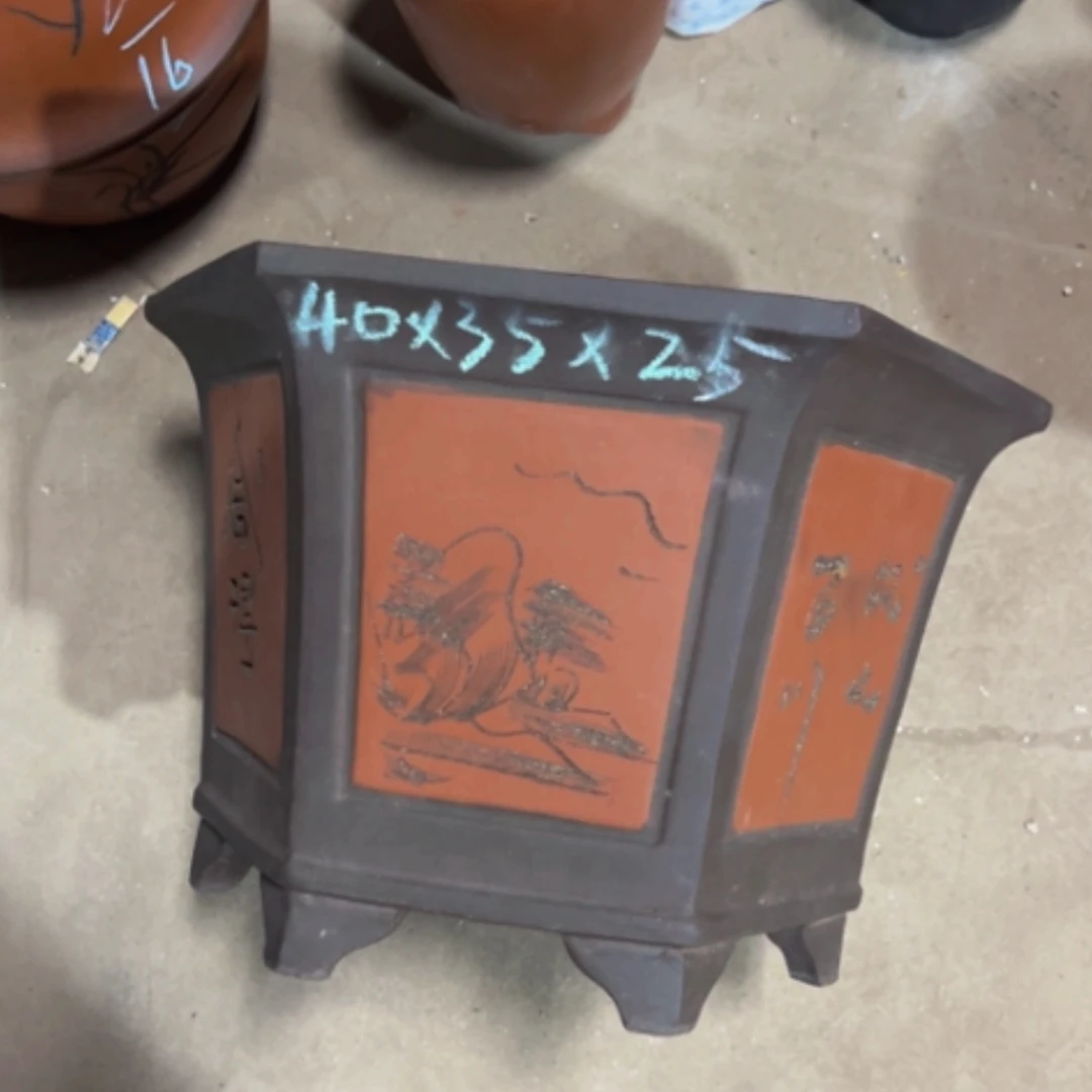 【闪购商品】紫砂花盆