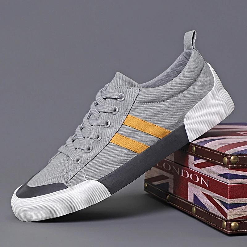 男鞋夏季轻薄软底帆布鞋休闲百搭潮鞋低帮透气时尚板鞋BM-019