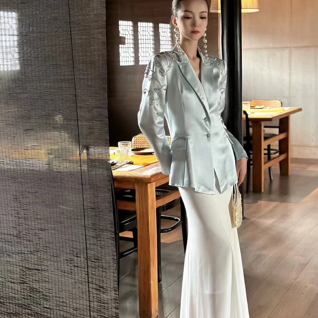 高定大衣仙女款南油公主风