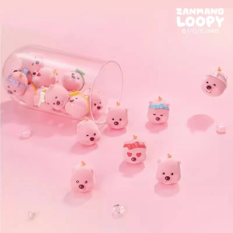 【拆盒】露比ZanmangLoopyMini表情系列盲袋盲盒萌粒