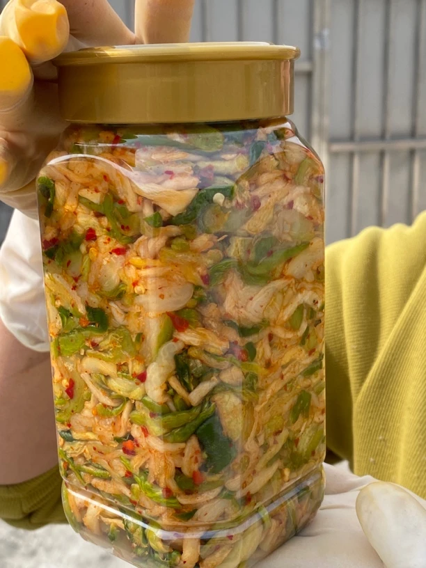 闭分菜腌盐菜下饭菜