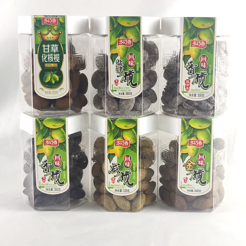 多巧香甘草橄榄潮汕特产咸橄榄休闲零食果脯盐津甜橄榄果干凉果