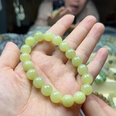 和田玉手链未镶嵌