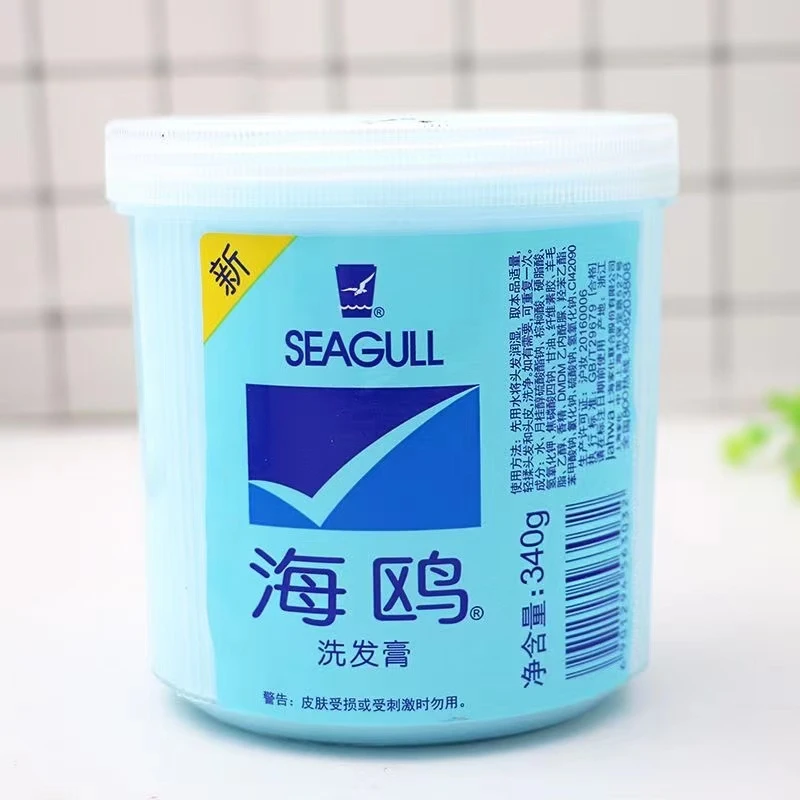 海鸥洗发膏340g温和去屑柔顺洗发露上海老国货