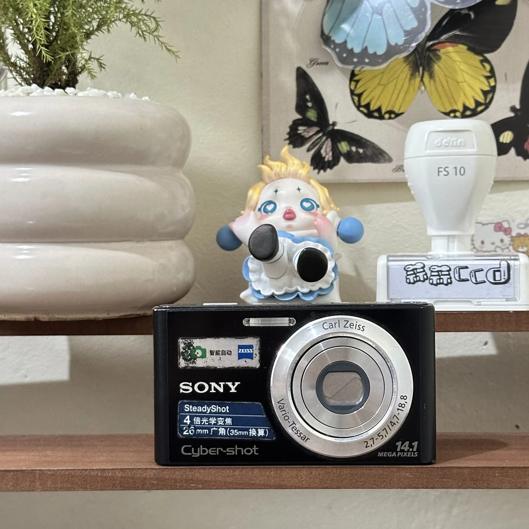 95新 Sony/索尼 w320 1410万像素4倍变焦ccd no退no换