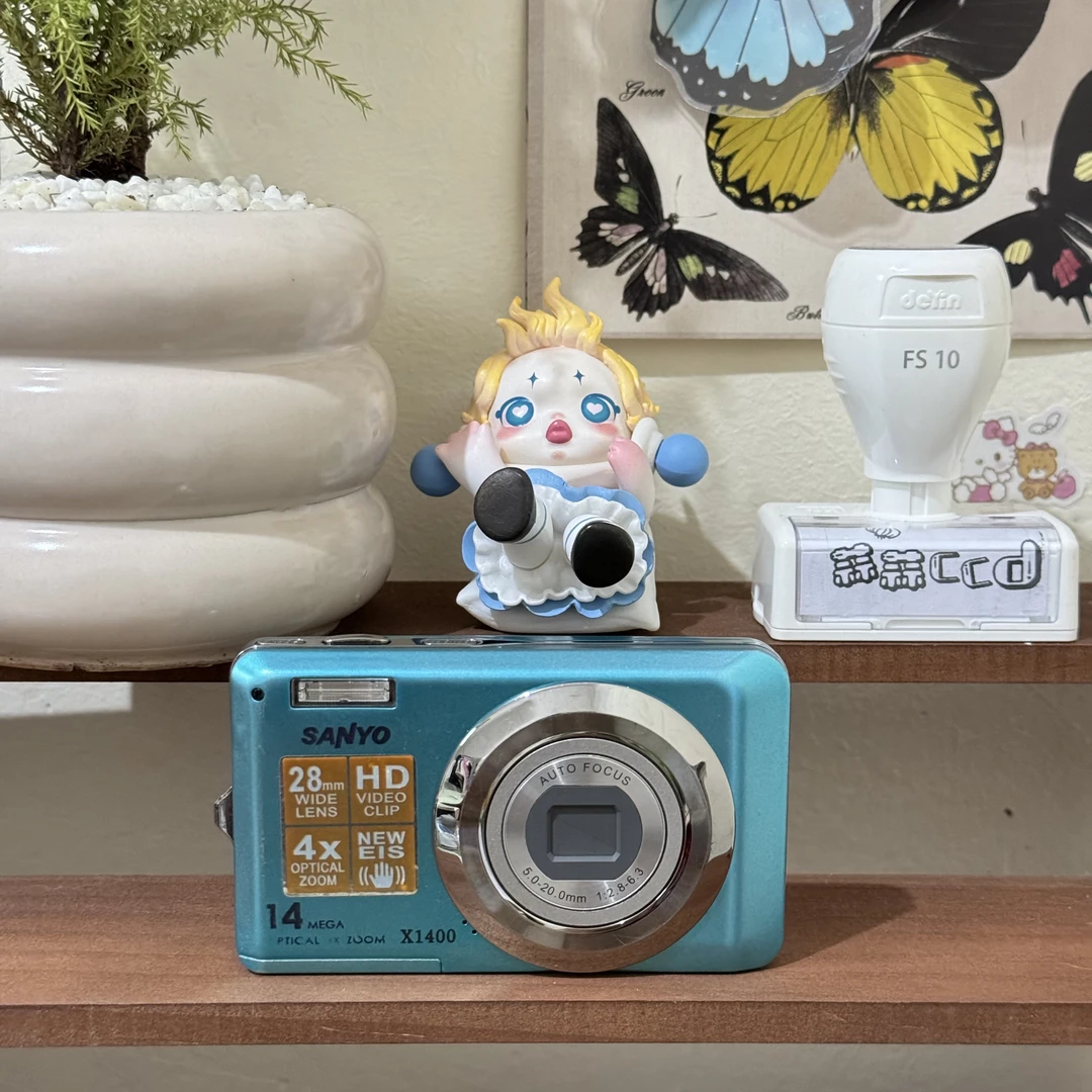 9新  三洋SANYO 1400W/4倍 屏幕瑕疵介意勿拍 二手售出no退换