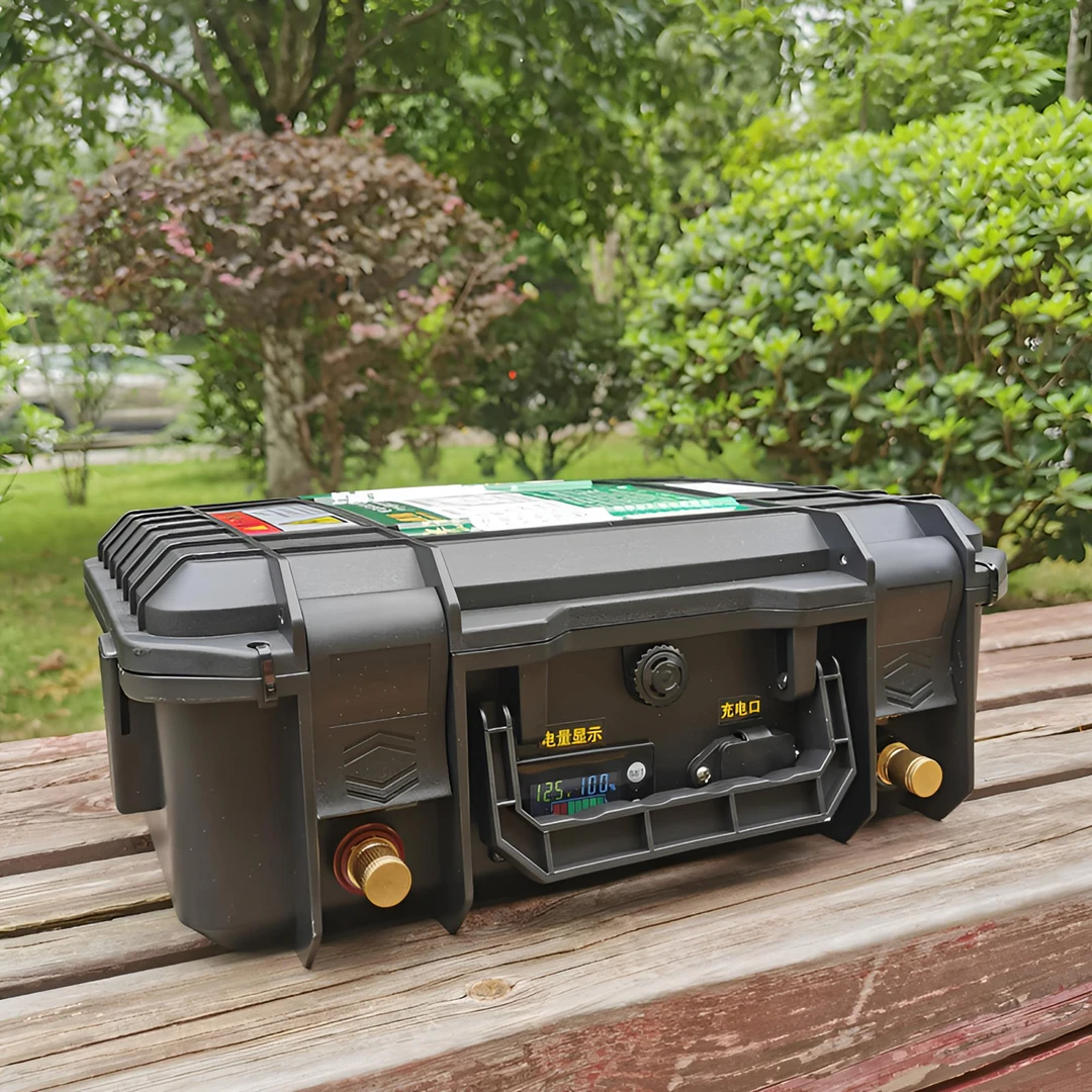 国标足容量12v140ah磷酸铁锂电池充电电动推进器户外露营逆变器用
