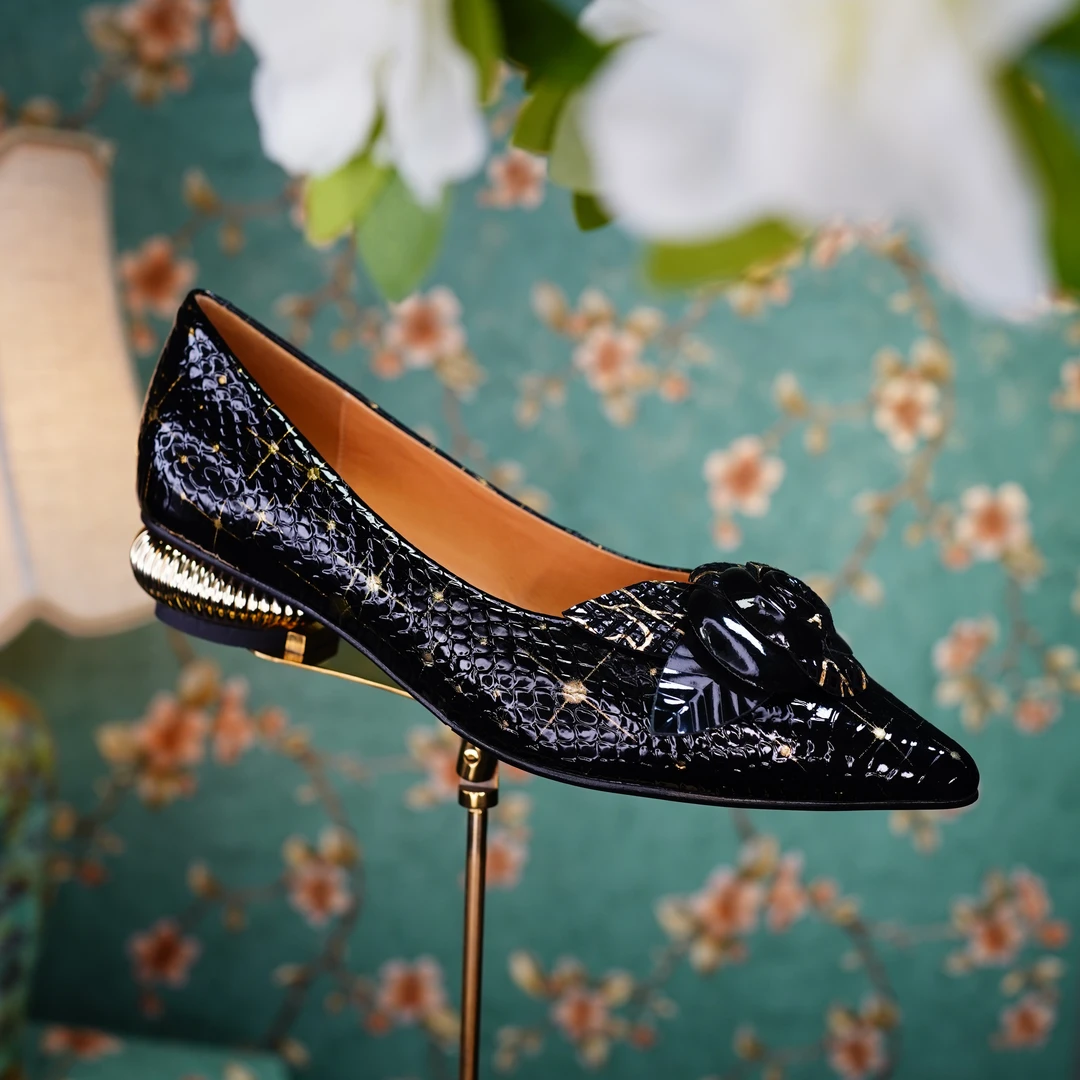 【林荫小道】码数34-43/头层牛皮单鞋/百搭时尚大气/CZ357