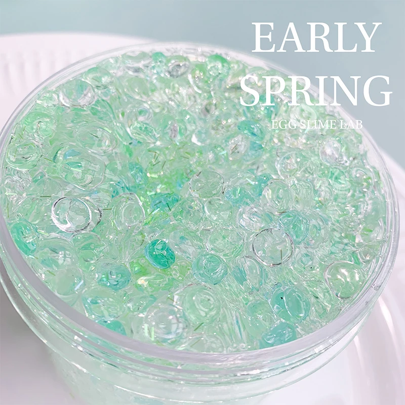 早春的嫩豌豆 超清新复活款 扁珠泥鱼缸珠填充物