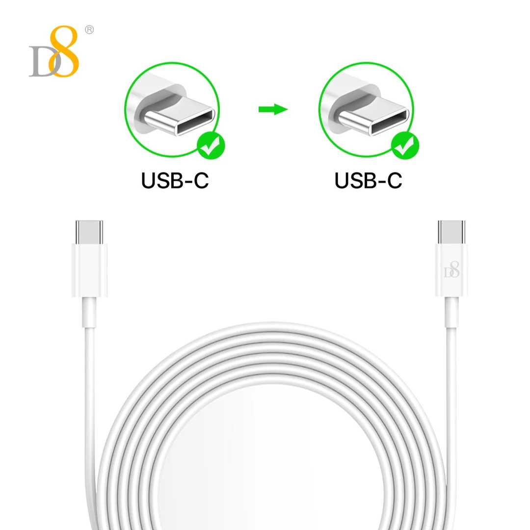 D8/动巴Type-c数据线适用iPhone15华为Mate60pro荣耀小米安卓快充