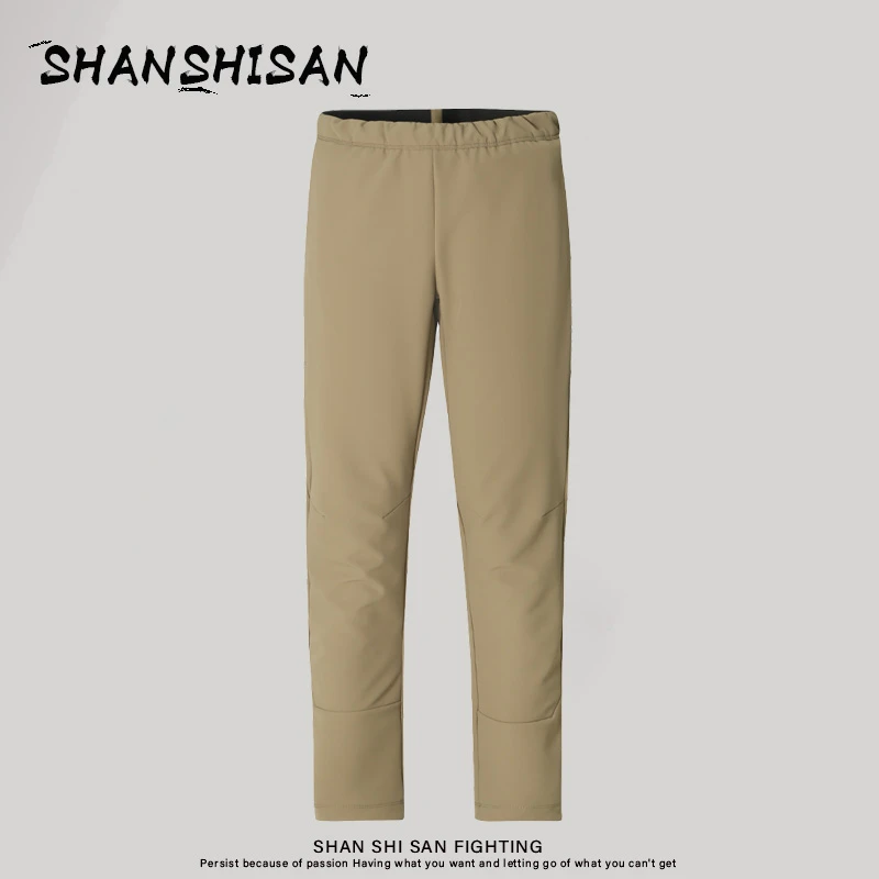 不二选择】软壳裤防风休闲裤轻量商务运动百搭休闲徒步弹力长裤069