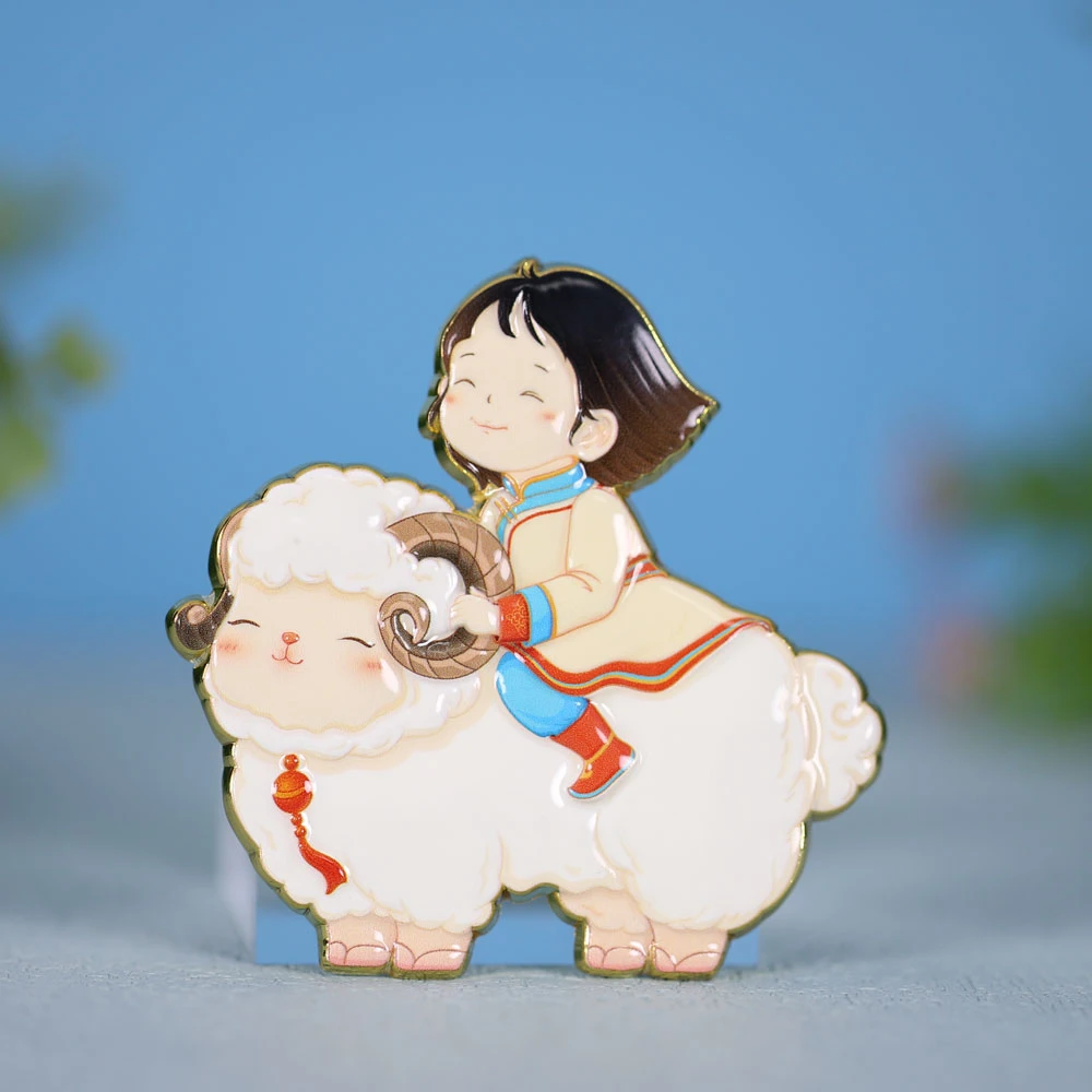 荣朝【逐梦】冰箱贴装饰磁贴旅游纪念品文创礼物磁性贴卡通伴手礼