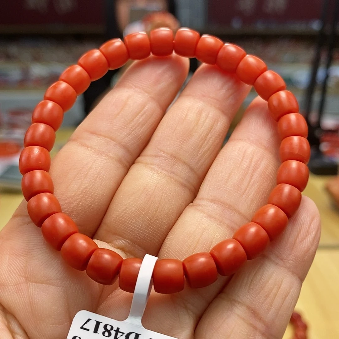 南红玛瑙多样性7mm未镶嵌