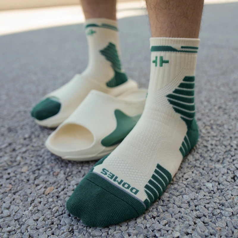 草牌无中生有篮球袜男中筒夏季训练毛巾底运动袜子专业实战精英袜