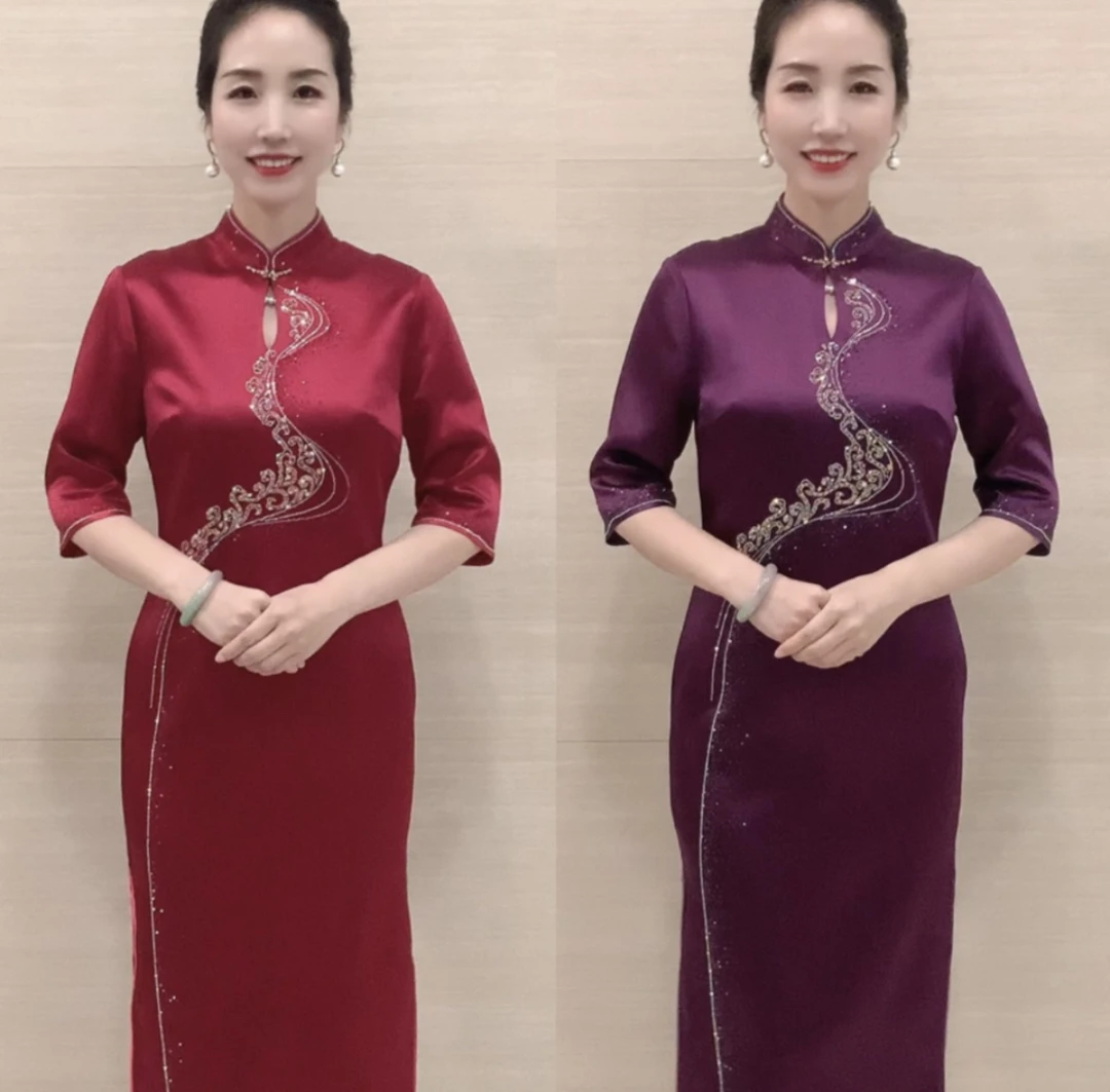 喜婆婆喜妈妈高端定制旗袍裙
