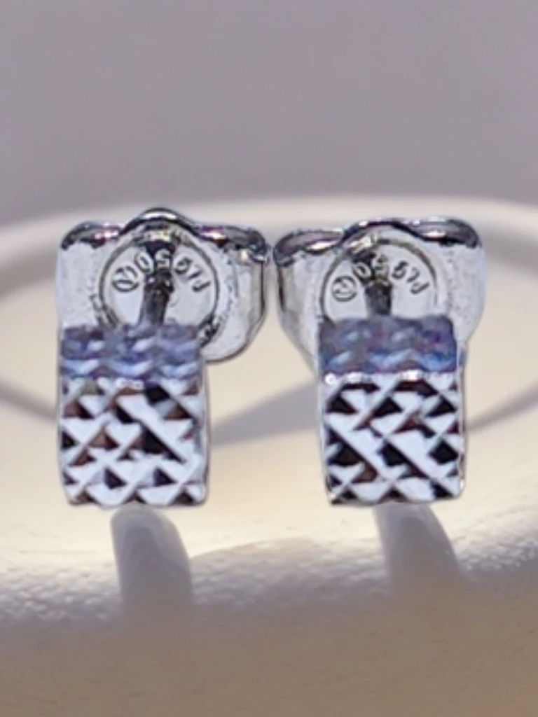 熙冉金珠宝铂金Pt950耳饰