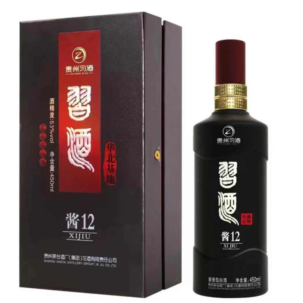 习酒【酒水节】酱12酱香型白酒粮食酒高端商务宴请53度450ml*1瓶