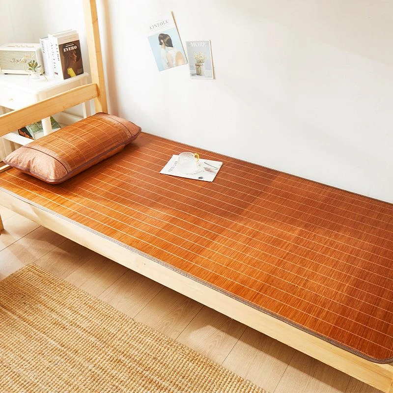 双面竹席凉席学生宿舍单人床藤席上下铺草席家用夏季冰丝席子裸睡