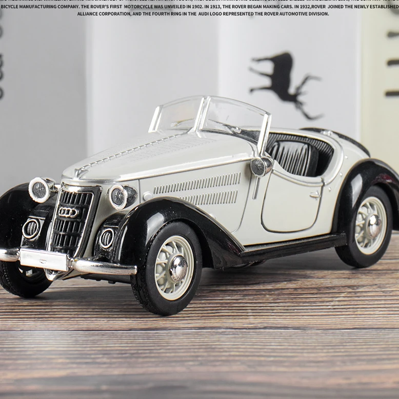 老爷车复古仿真车模合金