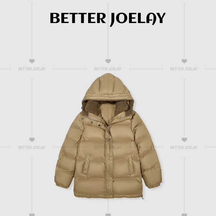 周明星 -【升温格式化】GG0003款时尚羽绒服外套连帽韩版百搭秋冬