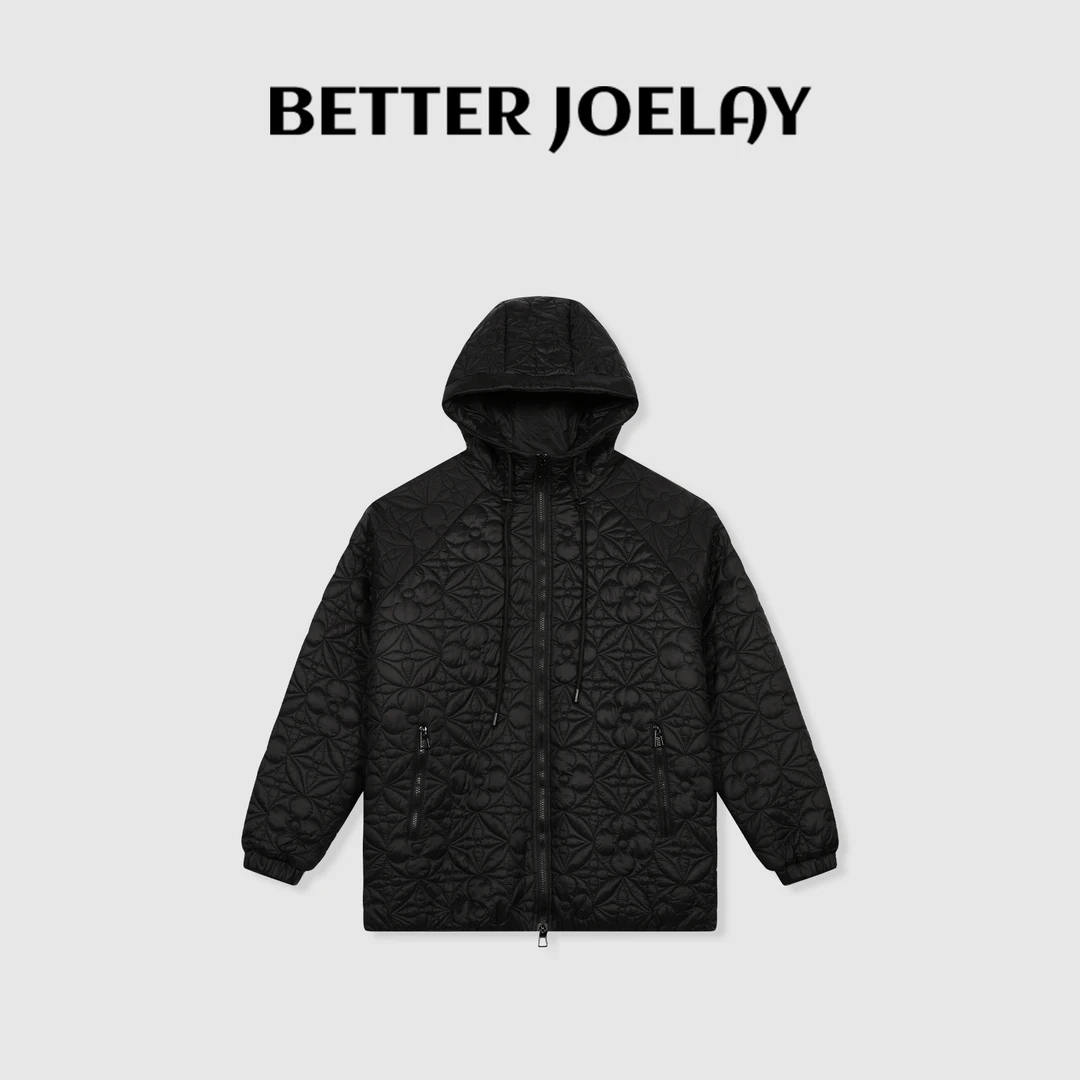 BETTER JOELAY-【心绪和弦】时尚宽松棉服保暖百搭通勤风Z0628