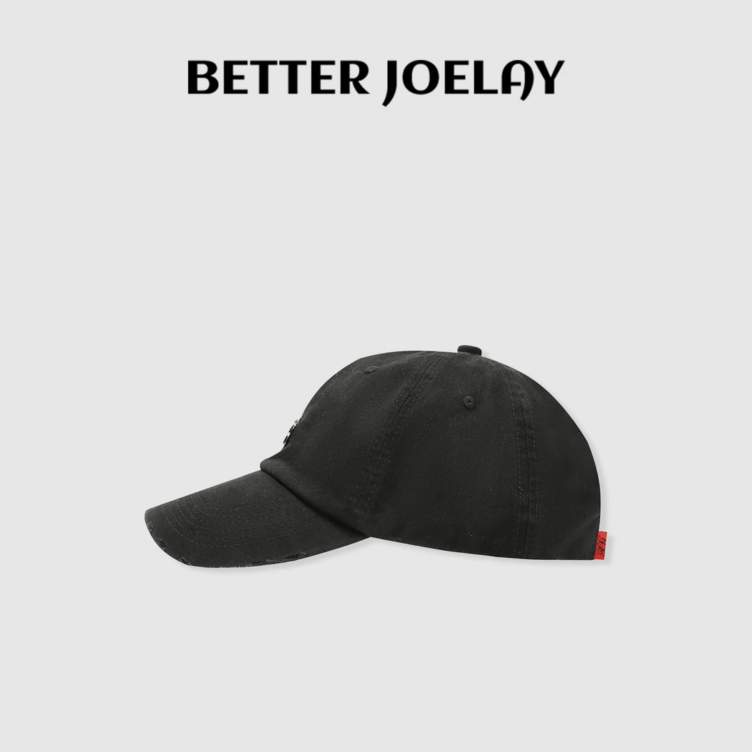 周明星-【帽儿屋】Z5017款帽子女D标金属扣潮牌棒球帽百搭鸭舌帽