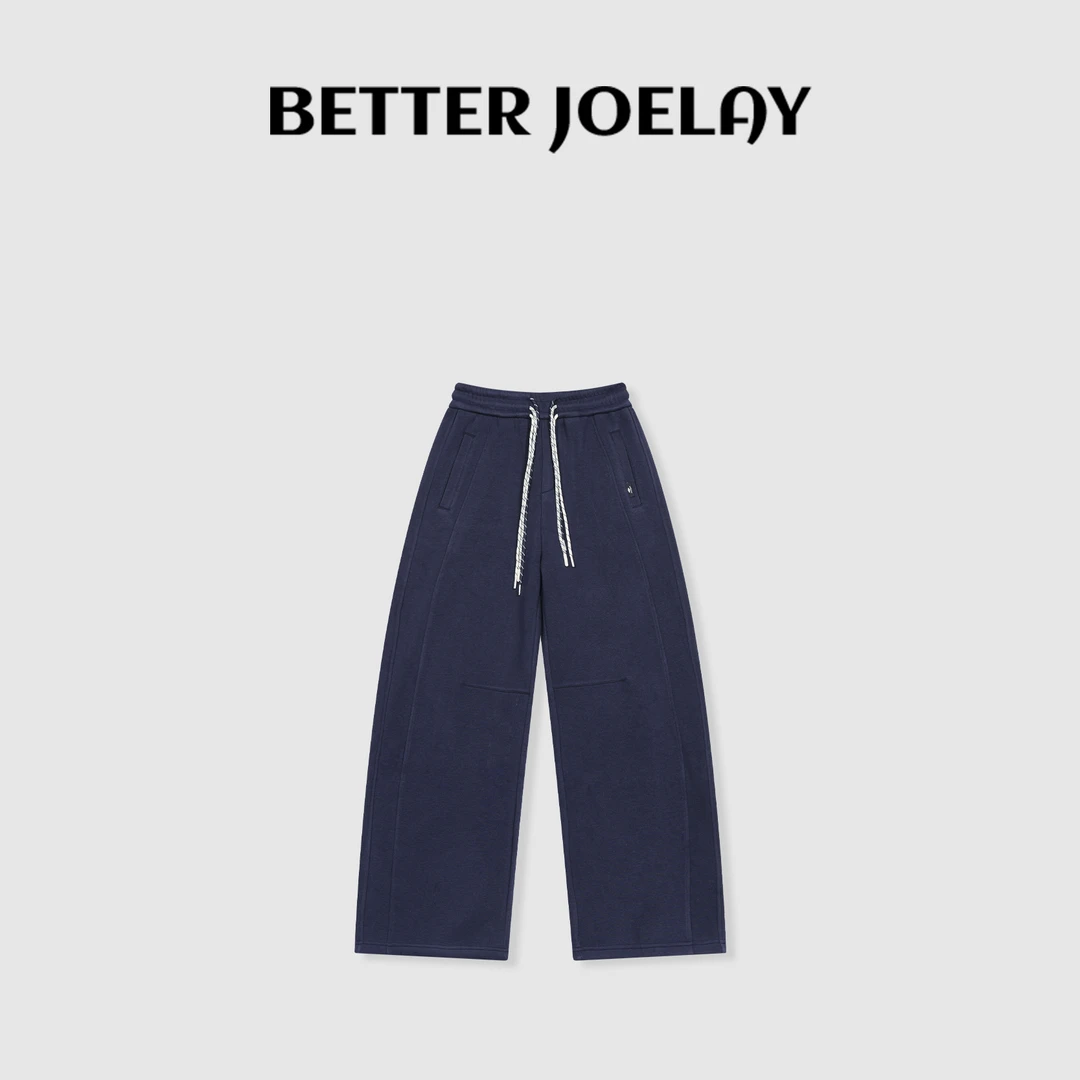 （直播）BETTER JOELAY-加绒【山野叙白】百搭宽松休闲裤长裤KKH2078