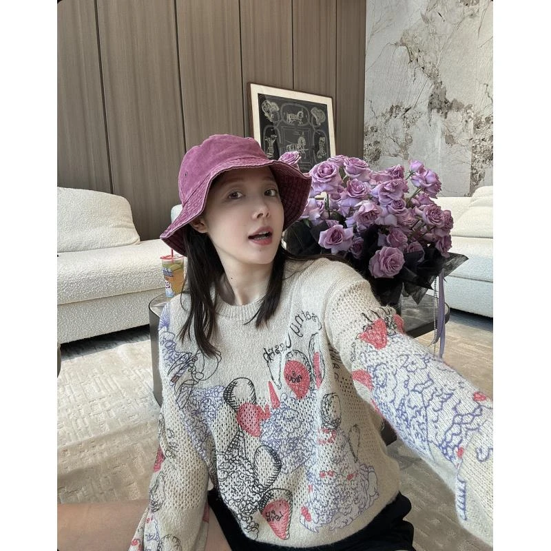 BETTER JOELAY-【魔幻文森特】针织毛衣套头气质洋气慵懒风LL3872