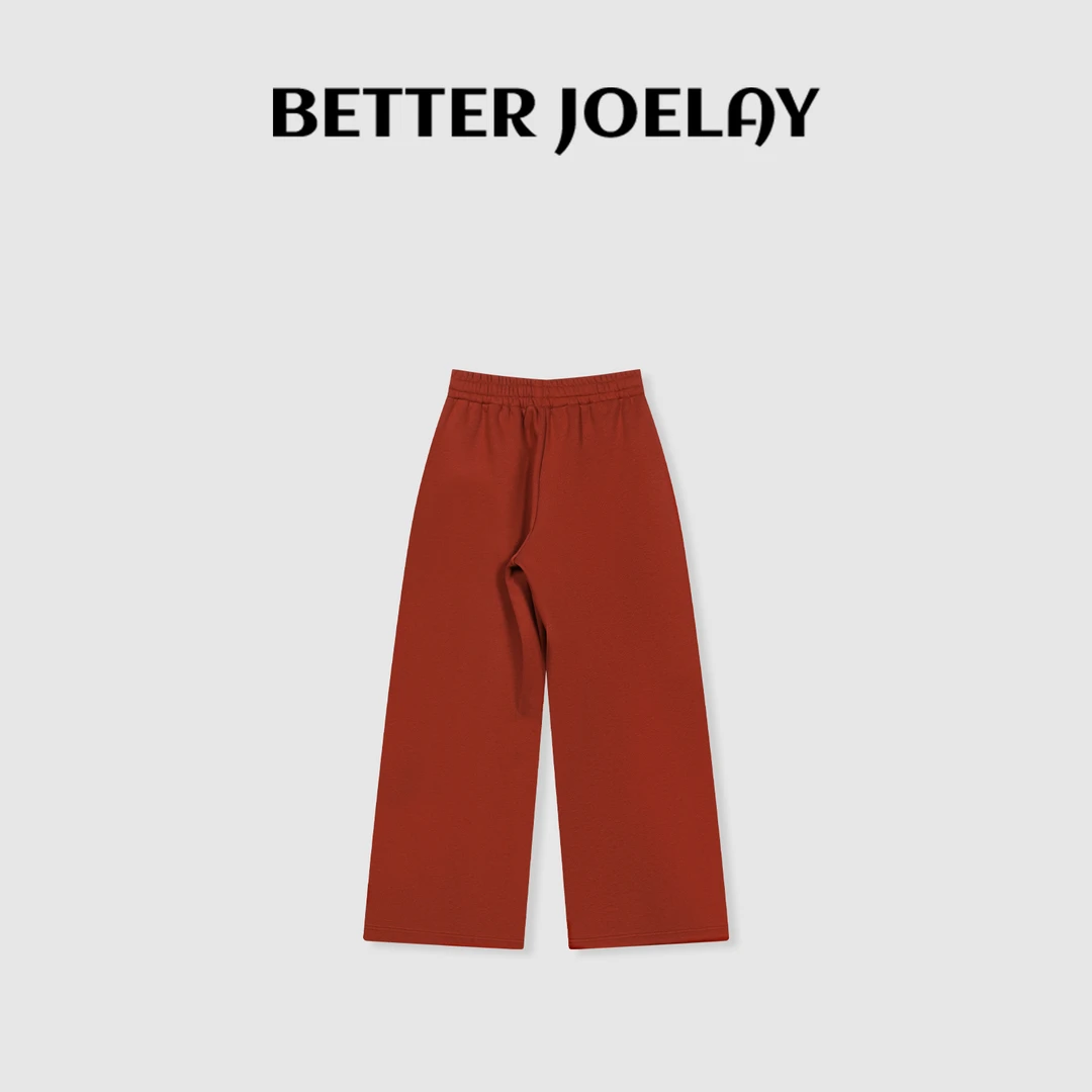 BETTER JOELAY-加绒【失联休息日】百搭宽松男女同款休闲裤KKH2082