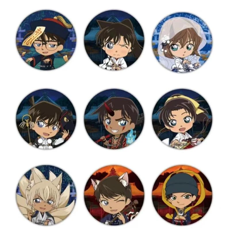 【小夏】名侦探柯南 百鬼夜行吧唧 （吧唧默认出厂微瑕 介意勿拍）