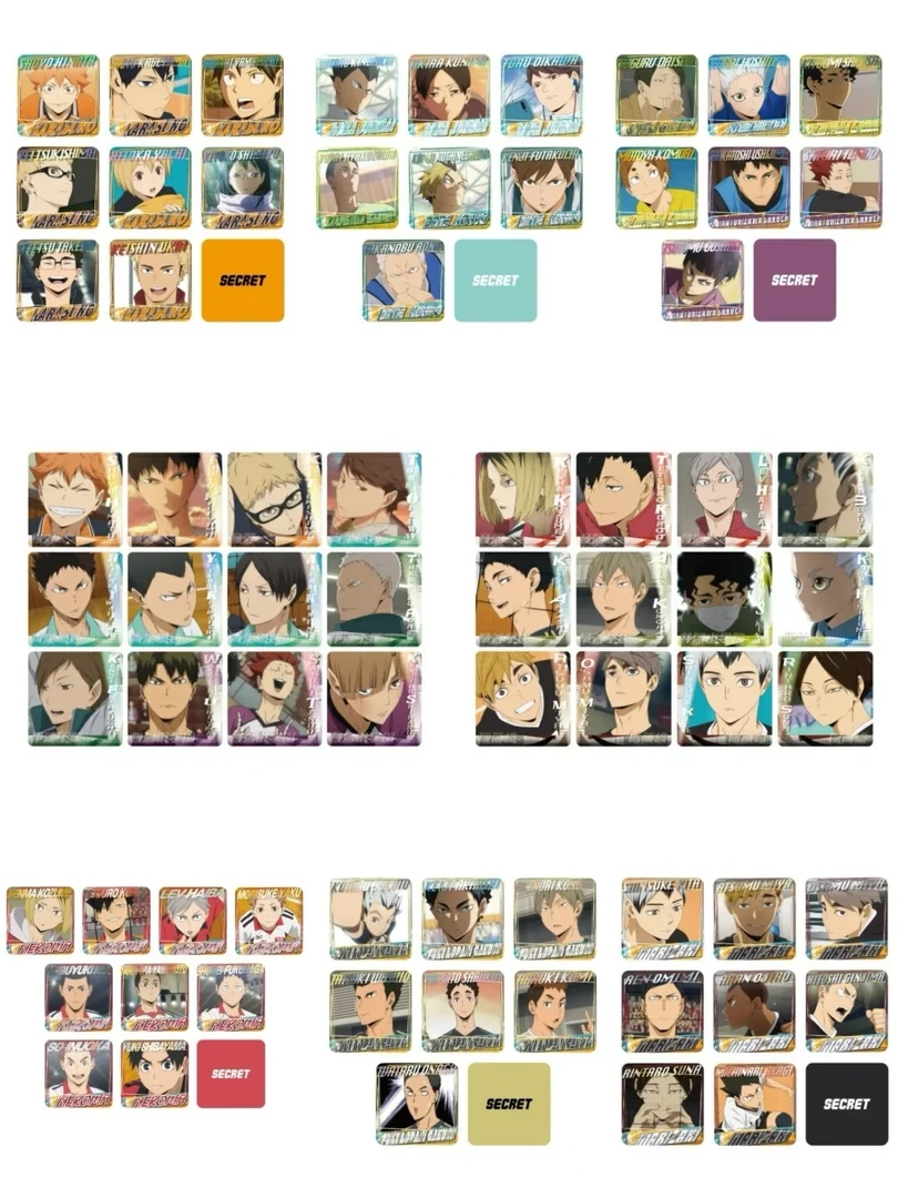 （咚咚锵谷屋）排球少年 文房具青春一页杯垫系列