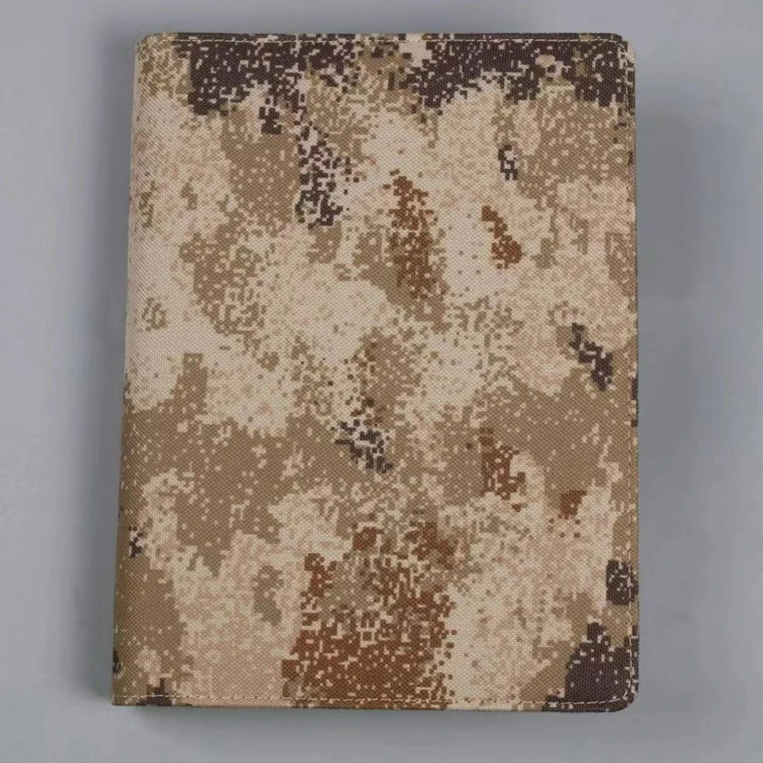 【内部必备】开会学习记录用墨绿丛林荒漠优选布日记本会议本笔记本