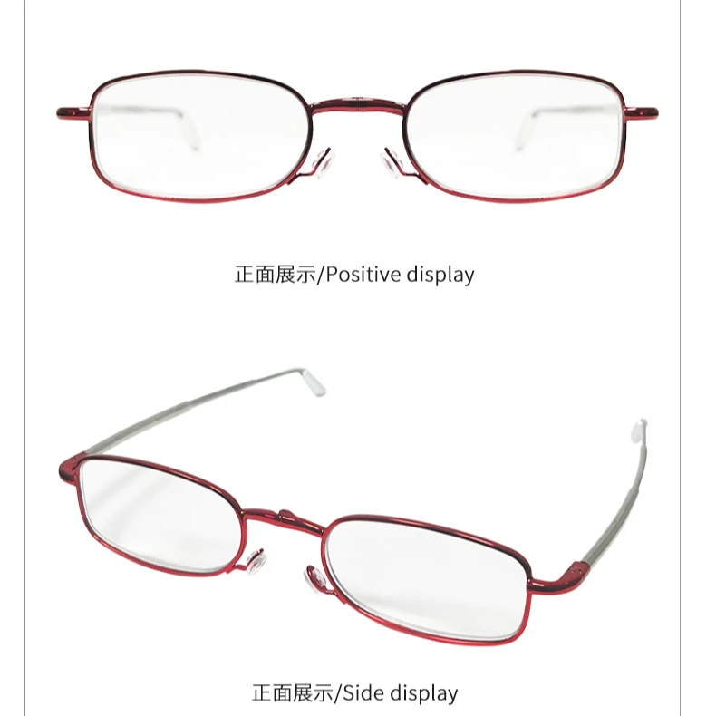 日本MNY超轻老花镜折叠便携高清远近两用防蓝光眼镜男女同款正品