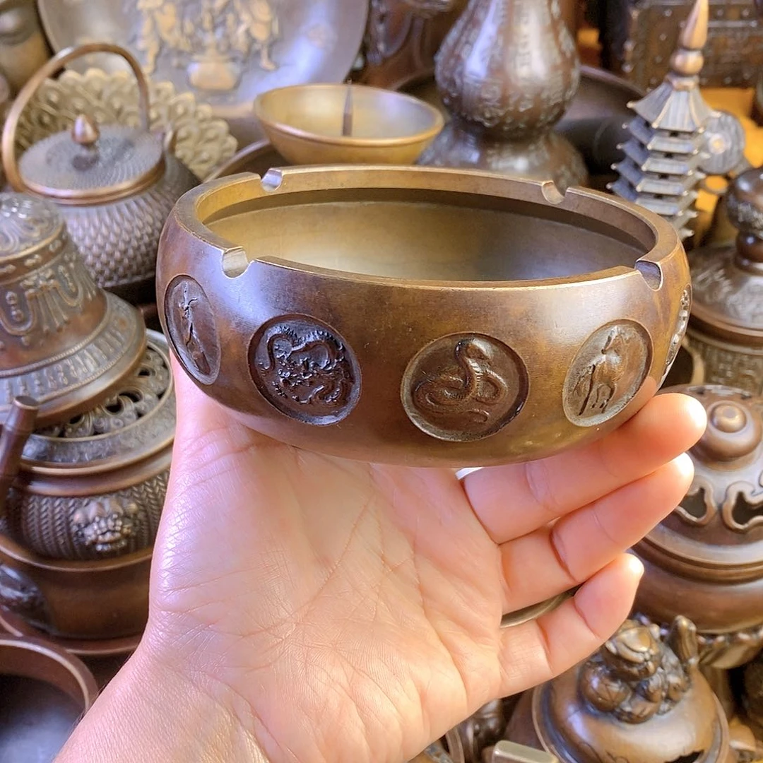 铜器艺术同期展出作品