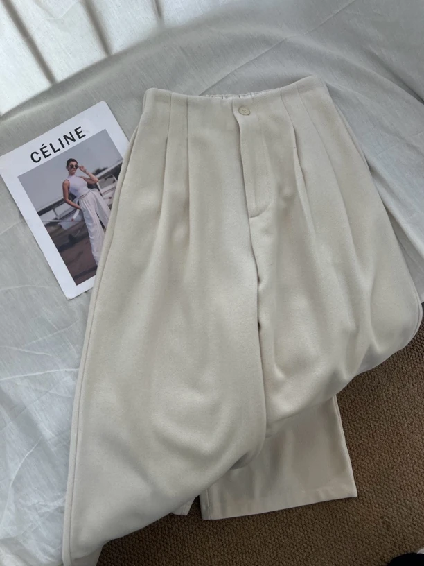 55031新款韩版时尚百搭阔腿裤