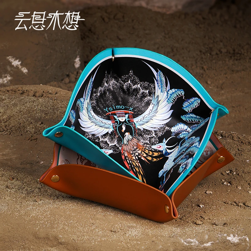首饰盒/箱 云思木想2022定制民族风一物两用首饰收纳盒10048