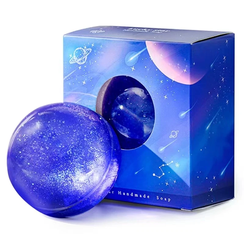 【新人福利】幸运星空小苍兰栀子花香氛皂深层清洁洗澡洗脸手工皂