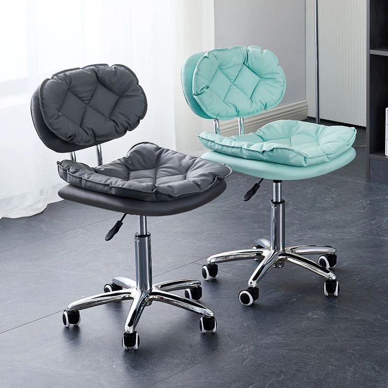 化妆椅升降旋转家用靠背前台椅酒吧椅美容美甲凳子电脑椅办公椅子
