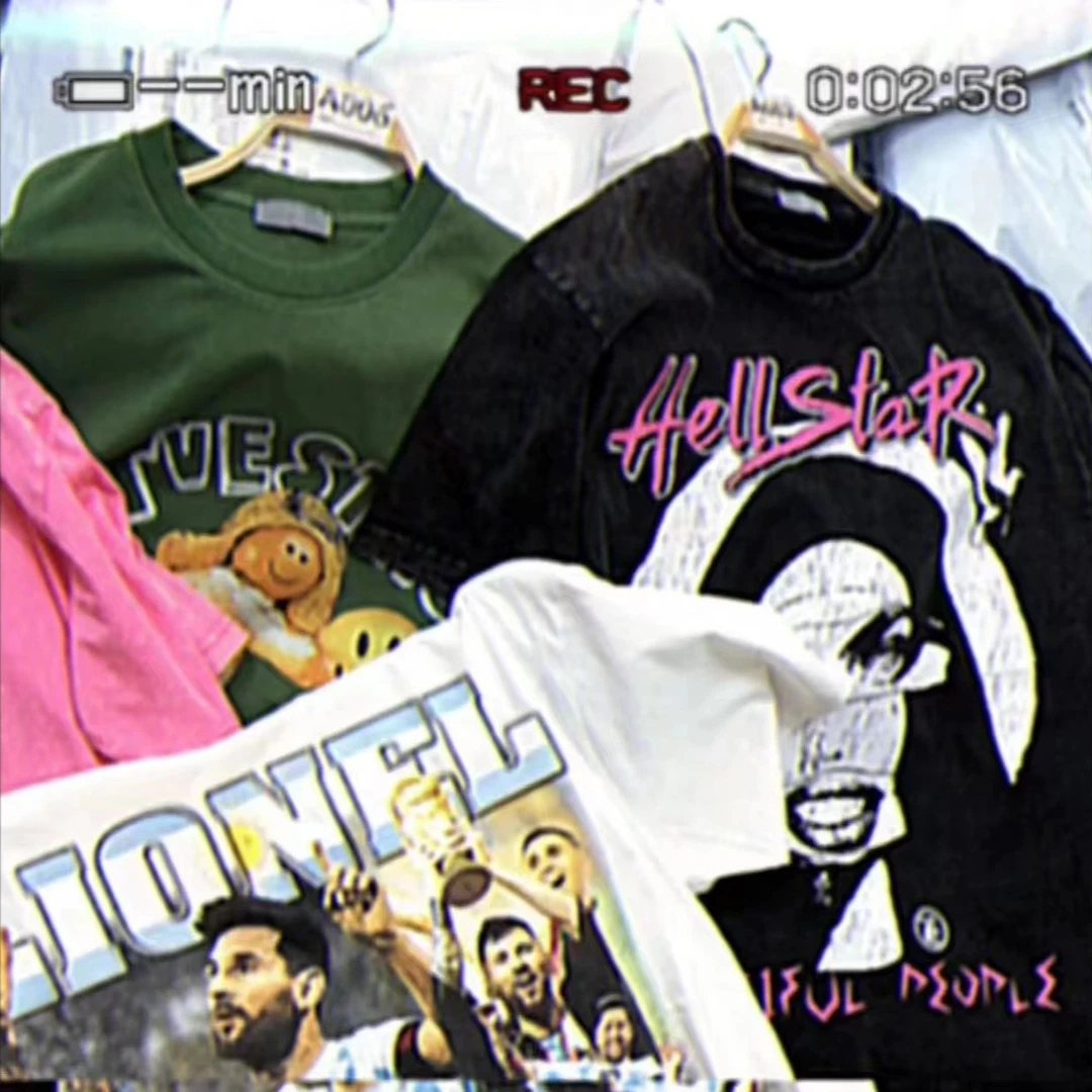 【001-100】琳琳杂货铺新款女装宽松大码T恤