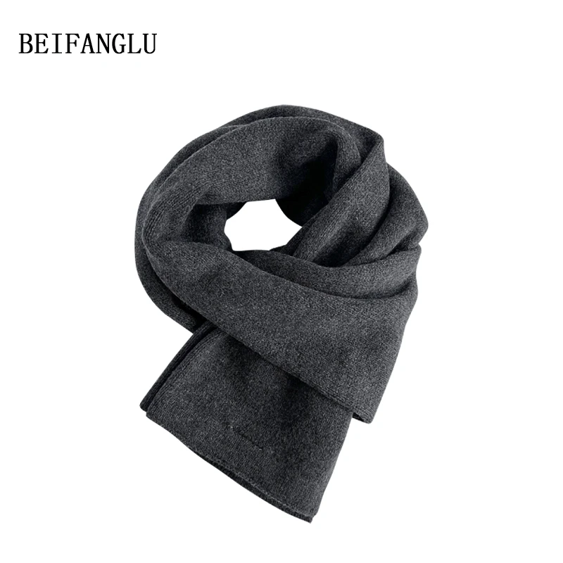 北方鹿 力荐！衣橱bi备绵羊毛2024冬季新款百搭纯色保暖围巾女2708