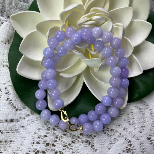 合金珐琅项链 项链紫色时尚1228