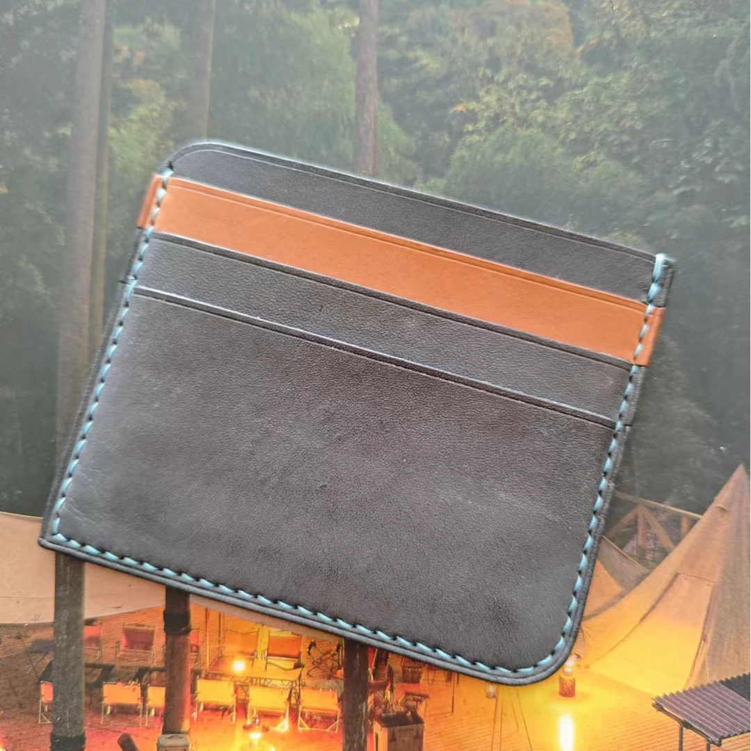 意大利植鞣牛皮卡包内包（微瑕，数量有限）