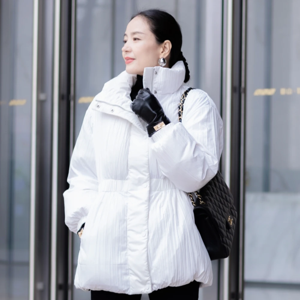 【清仓福利】法式高端收腰泡芙羽绒服 234180