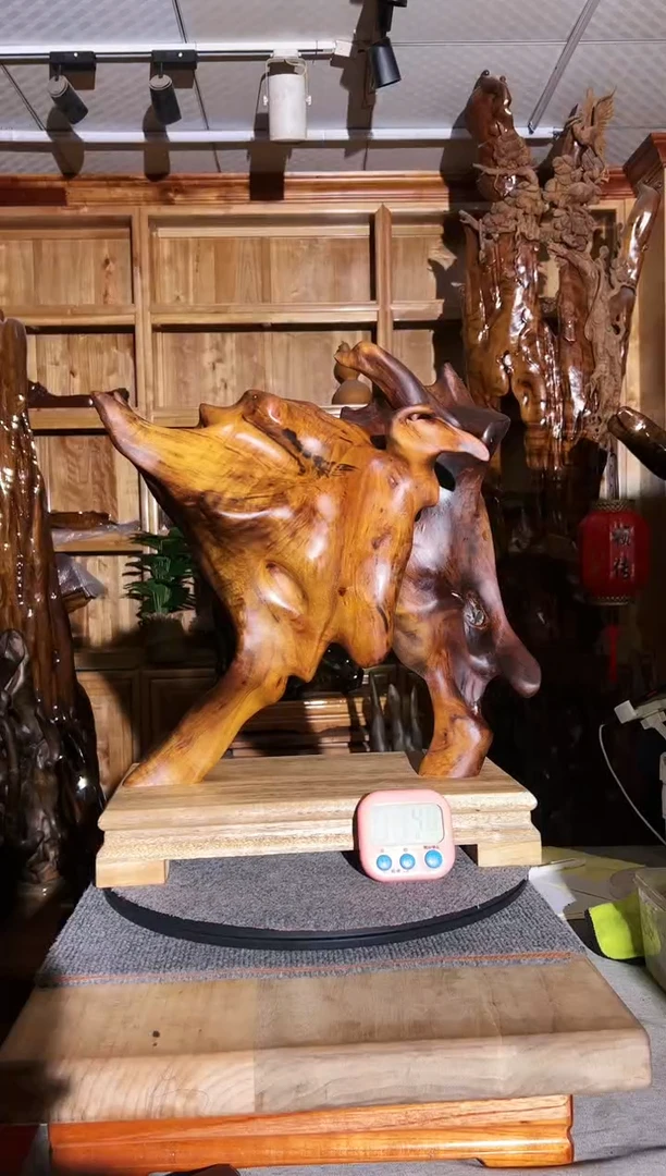 【闪购商品】金丝楠小叶桢楠乌木摆件