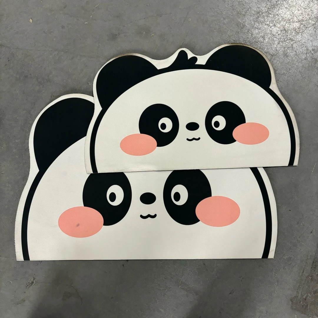 【新疆包邮】微瑕熊猫地垫吸水防滑垫脚垫可爱家用卧室卫生间厕所